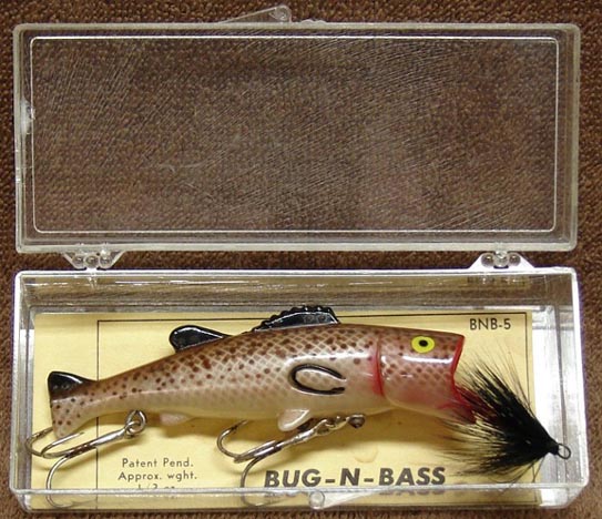 Buckeye Bug-N-Bass Bait, BNB-2 Sand Bass Color, with Box