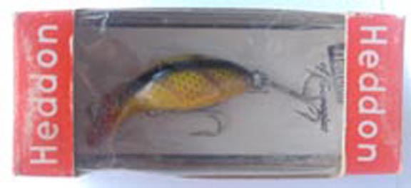 Vintage Heddon Tiny Tadpolly, 3/16oz Light Blue / Silver fishing lure #4061