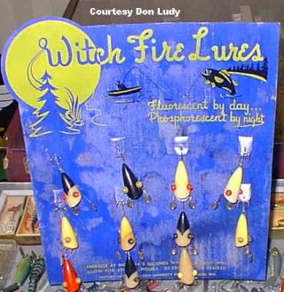 Witch Fire Lure Display